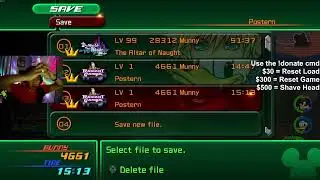 KH2FM LV1 Critical Mode Run - Part 11 - Data Fights | !donate