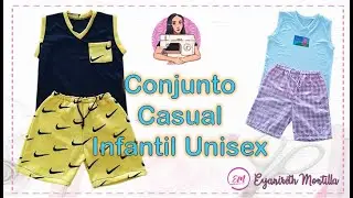 Conjunto Casual Infantil Unisex