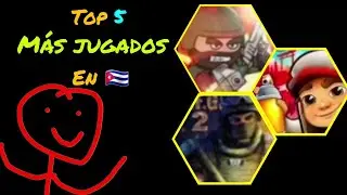 🔴 TOP 5 JUEGOS MAS JUGADOS EN CUBA🇨🇺🔴