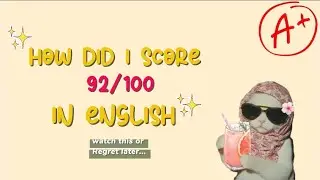 How did I score 92/100 in 1st year English | Sharing few secrets from my  Experience | Paper Discuss