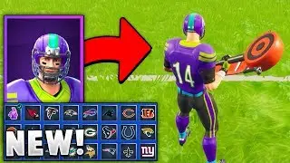 *NEW* NFL Football Skins/Pickaxes in Fortnite! (Changeable Styles!)