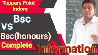 bsc vs bsc honours.bsc and bsc honours me kya difference hai.bsc honours colleges.bsc honours gover