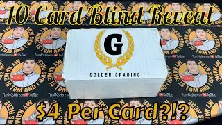 Golden Grading 10-Card Blind Reveal - $4 Dollars per Card