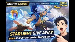 Can Minato Gaming Carry Toxic Teams Against Top India Players? | Star Light Give Away