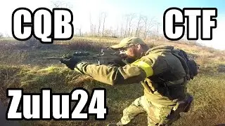 Zulu24 Airsoft Gameplay - CQB Base Assault - SMP MP5 - 12.05.15