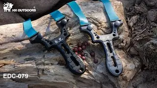 ✨ Portable, precise, and ready for safe practice. ACCURION Slingshot with aluminum frame. 🎯