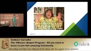 Valdecir Carvalho - The VMware vExpert Program - All you need to know to join this amazing Community