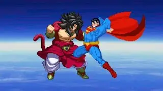 SUPERMAN vs BROLY - Highest Level Incredible Epic Fight!