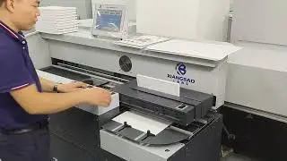 Shanghai Xiangbao XB-AR10000K Intelligent Dual-Run Binding Machine Operation