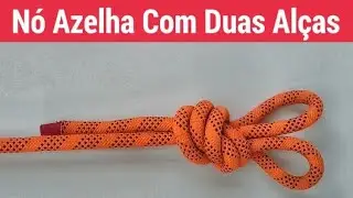 Nó de azelha (com duas alças) #16