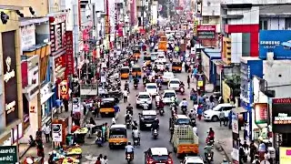 Walk and View Coimbatore City, Gandhipuram Busstand Coimbatore, Mg T v