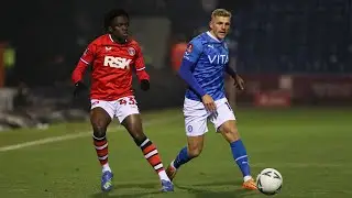 FA Cup Replay - Stockport County Vs Charlton Athletic - Match Highlights - 07.12.22