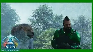 There Were So Many Alpha Raptors!! High-Level Dire Bear Taming - Ark Survival Ascended [Ep 20]