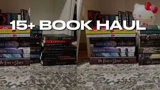15+ BOOK HAUL(again)🤭🫶🏻