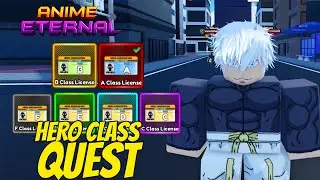 CARA CEPAT MENYELESAIKAN QUEST HERO LICENSE DI GAME ANIME ETERNAL !!!