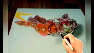Hyper Realistic Iron Man Drawing | Marvel Superhero Art