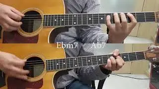 I Wish (Stevie wonder) Acoustic guitar  (with Chord)