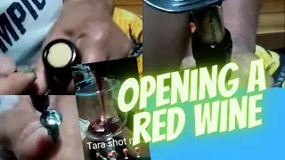 How To Open Red Wine W/O Cork Screw (Mc Gyverism kicks-in)