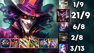 NO TEAM? NO PROBLEM! Shaco Solo Carry 1v9 with The Best 2025 Damage Build to Challenger