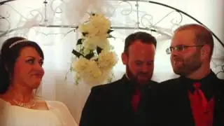 Congratulations Jenna and Sam from WeddingCandles.com!