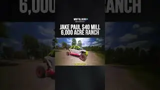 Jake Paul Bought a 6,000 Acre Ranch for $40 Million&hellip; #jakepaul #property #wealth