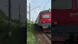 Не работает! ЭР2Р 7084 прибывает на о.п. 227 км