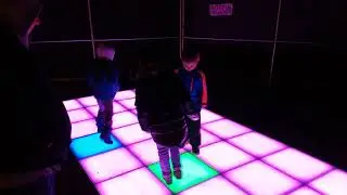 Kiam on Lighted Dance Floor