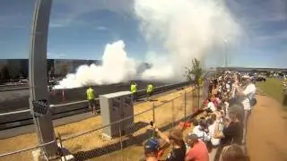 Springnats 2011 Peter & Debbie Gray Side By Side Burnout