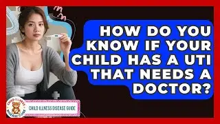 How Do You Know If Your Child Has A UTI That Needs A Doctor? - Child Illness Disease Guide