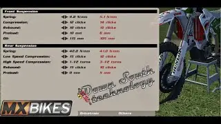 How to tune your suspension in MX Bikes