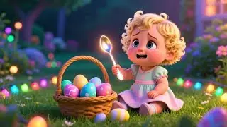 Baby&rsquo;s Easter Glow Hunt | Fun Easter Egg Hunt Song for Kids | Nursery Rhymes in English