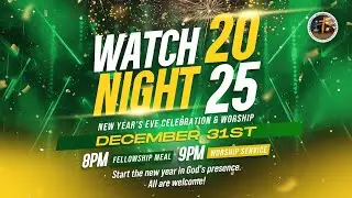 FSMBC 12/31/2025 Watch Night Service - How To Be Fully Secure In 2026?