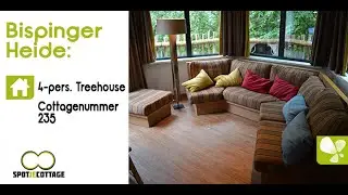 Spot je cottage | 4 persoons Treehouse | Center Parcs Bispinger Heide