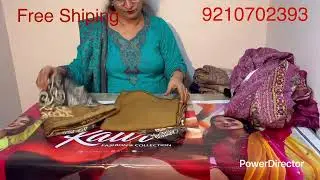 Kaur Fashion Collection Ke Branded Winter Suits!