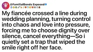 My fianc&eacute;e crossed a line during wedding planning, turning control into chaos and love into pressure