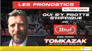 MERCREDI 01 OCTOBRE 2025 PRONOSTIC TOM KAZAK QUINTE PMU ZETURF ZE5 ORDRE VERSION YOUTUBE