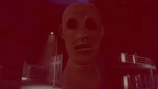 Walking through empty city at night (ASMR)