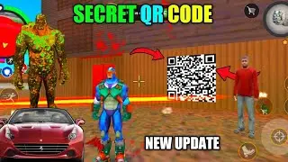 Rope Hero Vice town (Rope Hero Scan QR code) Secret QR code in Army Base Wall- Android Gameplay HD