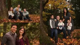 Fall Family Portrait Ideas in the Leaves - Seattle, WA