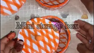 Making mini storage box 