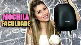 O QUE TEM NA MINHA MOCHILA DA FACULDADE! #GabiTodoDia