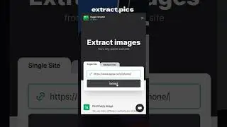 Extract images from any website #coding #usefultips #usefulwebsites