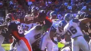 Knowshon Moreno Goes Airborne for a TouchDown NFL