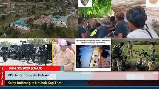 June 22 Zan: Chinram Ih Tlawnginn A Puak, Ralhrang 15 Thi