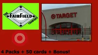 Target The FairField Company 4 Packs + 50 Cards + BONUS!! MOJO - Football
