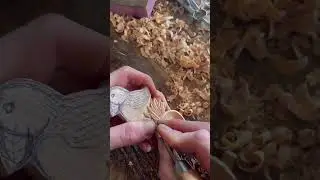 Hand Carving the World&rsquo;s Cutest Puffin Coffee Scoop 🐧 | Pure Wood ASMR.