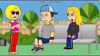 Classic Caillou and Mandy vs Karen