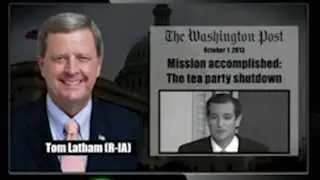 Congressman Tom Latham Votes with Ted Cruz on Shutdown