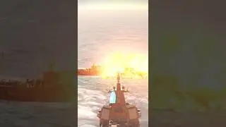 HUWS (324mm) torpedo test modern warships gameplay #fypシ #modernwarships