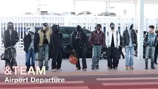 앤팀, 인천공항 출국 | &TEAM Airport Departure